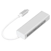CODEGEN CDG-CNV85 Gigabit 1port Type-C Ethernet,3x USB Çoklayıcı thumbnail 2