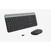 LOGITECH MK470 920-009435 Kablosuz Klavye Mouse Seti-Siyah thumbnail 3