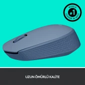 LOGITECH M171 Kablosuz Mouse-Bluegrey 910-006866 thumbnail 5