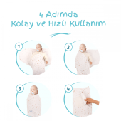 Sevi Bebe İnterlok Bebe Kundak Galaksi thumbnail 6