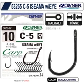 Owner 53265 C-5 Carp Iseama w/Eye Olta İğnesi thumbnail 1