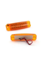 4 Adet 16 Ledli Çift Sıra Led Lamba 12-24 Volt thumbnail 2