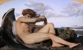 Fallen Angel - Kanvas Tablo thumbnail 1