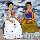 İki Frida - Kanvas Tablo thumbnail 1