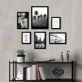 Grey Black Çerçeveli Poster Seti thumbnail 2
