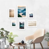 Nature and Tranquility Çerçeveli Poster Seti thumbnail 1