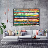 Colors - Yağlı Boya Dokulu Tablo thumbnail 1