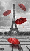 Paris Romance Serisi Kanvas Tablo thumbnail 1