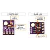 Sıcaklık Nem ve Barometrik Basınç Sensörü BME-280 BME280 5 Volt thumbnail 6