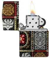 Zippo Tapestry Pattern - Dokuma Dizayn Çakmak thumbnail 3