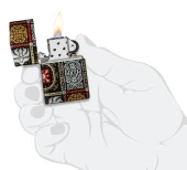 Zippo Tapestry Pattern - Dokuma Dizayn Çakmak thumbnail 4