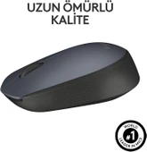 Logitech M170 Kablosuz Mouse Siyah USB 12 Ay Pil Ömrü thumbnail 1