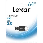 Lexar Jumpdrive V40 64 GB USB 2.0 Flash Bellek thumbnail 1
