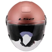 LS2 CLASSY MAT GOLD PEMBE KASK (GÜNEŞ VİZÖRLÜ) thumbnail 4