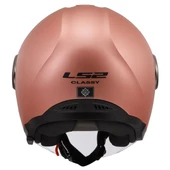 LS2 CLASSY MAT GOLD PEMBE KASK (GÜNEŞ VİZÖRLÜ) thumbnail 3