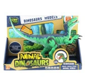 Sesli ve Işıklı Dinozor Raptor 30 cm thumbnail 2