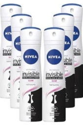 Invisible Black & White Clear 150 Ml 6 Adet thumbnail 1