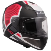 LS2 RRAPID 2 GRID MAT BEYAZ-KIRMIZI KASK thumbnail 7