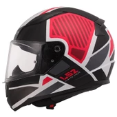LS2 RRAPID 2 GRID MAT BEYAZ-KIRMIZI KASK thumbnail 2