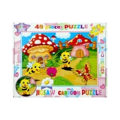 Jigsaw Cartoon Puzzle 48 Parça thumbnail 2