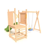 Ahşap Çocuk Parkı SG22, Eko Model thumbnail 2