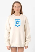 Idil Ural Tamga Ekru Kadın 2ip Sweatshirt thumbnail 1