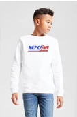 Fallout Repconn Aerospace Beyaz Çocuk 2ip Sweatshirt thumbnail 1