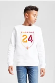 24 Şampiyonluk Beyaz Çocuk 2ip Sweatshirt thumbnail 1