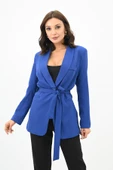Kadın Kuşaklı Blazer Ceket 9004-1-24 thumbnail 1