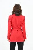 Kadın Kuşaklı Blazer Ceket 9004-1-24 thumbnail 4