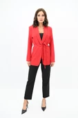 Kadın Kuşaklı Blazer Ceket 9004-1-24 thumbnail 2