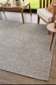 Rusticana 3104 Naturel Jüt Halı Modern Örme Kilim thumbnail 1