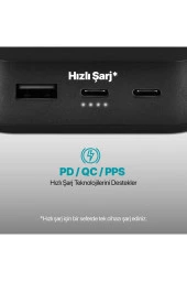 Ttec 2BB213S ChargeUp Pro LCD 20.000 mAh PD 20W Taşınabilir Hızlı Şarj Aleti / Powerbank thumbnail 4