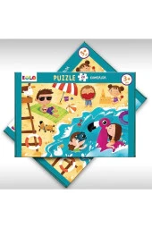 24 Parça Puzzle - Kumsalda thumbnail 2