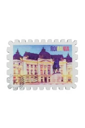 Romanya Temalı Pul Magnet thumbnail 3