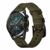 Gear S3 (22mm) KRD-19 Deri Kordon thumbnail 3