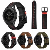Gear S3 (22mm) KRD-19 Deri Kordon thumbnail 11