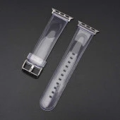 Apple Watch 40mm KRD-13 Şeffaf Silikon Kordon thumbnail 5