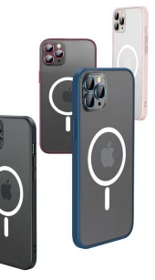 Apple iPhone 12 Kılıf  Mokka Wireless Kapak thumbnail 10