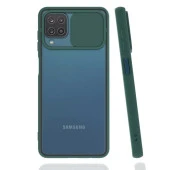 Galaxy A12 Kılıf  Lensi Kapak thumbnail 2