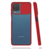 Galaxy A12 Kılıf  Lensi Kapak thumbnail 5