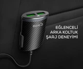 ZR-C502 2+2 Araç Şarj Seti thumbnail 6
