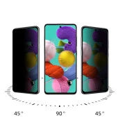 Galaxy A72 Davin 5D Privacy Cam Ekran Koruyucu thumbnail 3