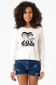 The Lighthouse Baseball Ekru Ekstra Uzunkol Sweatshirt thumbnail 1