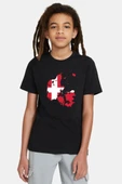 Euro 24 Denmark Siyah Çocuk Tshirt thumbnail 1
