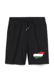 Euro 24 Hungary Erkek Siyah Şort thumbnail 1