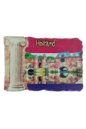 Hollanda Temalı Sütun Magnet thumbnail 3