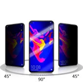 Xiaomi Redmi Note 9  New 5D Privacy Temperli Ekran Koruyucu thumbnail 2