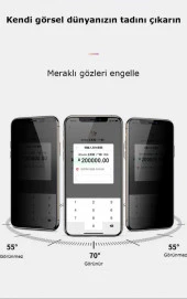 Apple iPhone 11  Kor Privacy Cam Ekran Koruyucu thumbnail 7