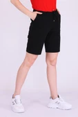 Basic Kadın Siyah Şort thumbnail 2